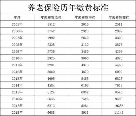 养老保险工资是多少（养老工资有多少）