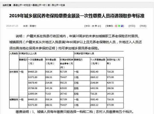 农村养老金多少钱（原平市农村养老金多少钱）