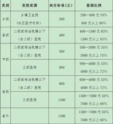 住院农村医疗报销多少（农村医保住院报销多少）