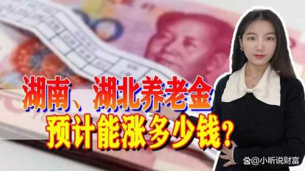 今年湖北养老金涨多少（今年湖北养老金涨多少钱）