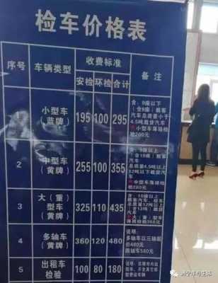 轿车年检多少钱（年检小车需要多少钱）