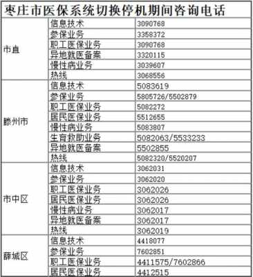 枣庄医疗保险在那能查询到？枣庄市中区医疗保险