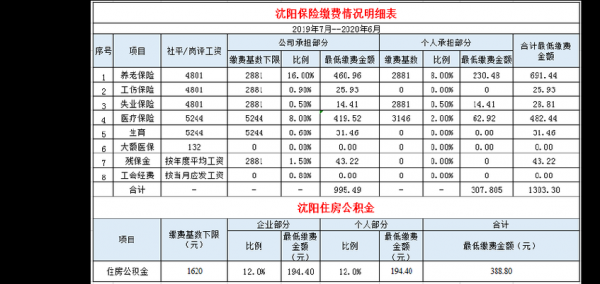 沈阳个人交社保多少钱（沈阳个人交社保多少钱一个月）