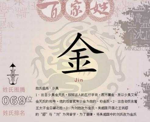 金有多少人口（金姓人口多少）