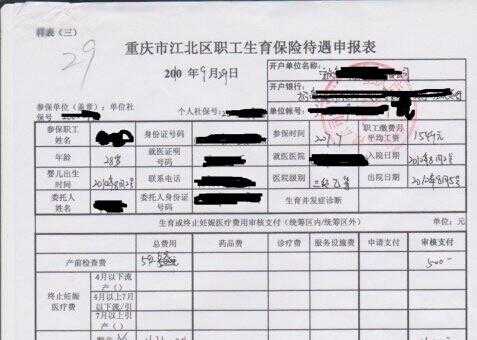 重庆生孩子报销多少（重庆市生娃儿报销需要准备些什么）