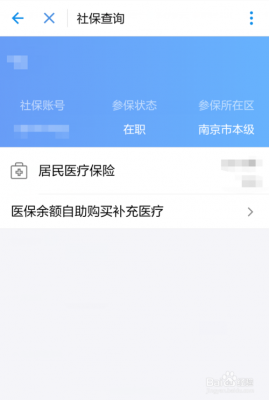 医疗保险余额南京（南京医疗保险账户余额）