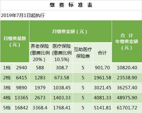 医疗保险几个档位（医疗保险几个档位怎么查）